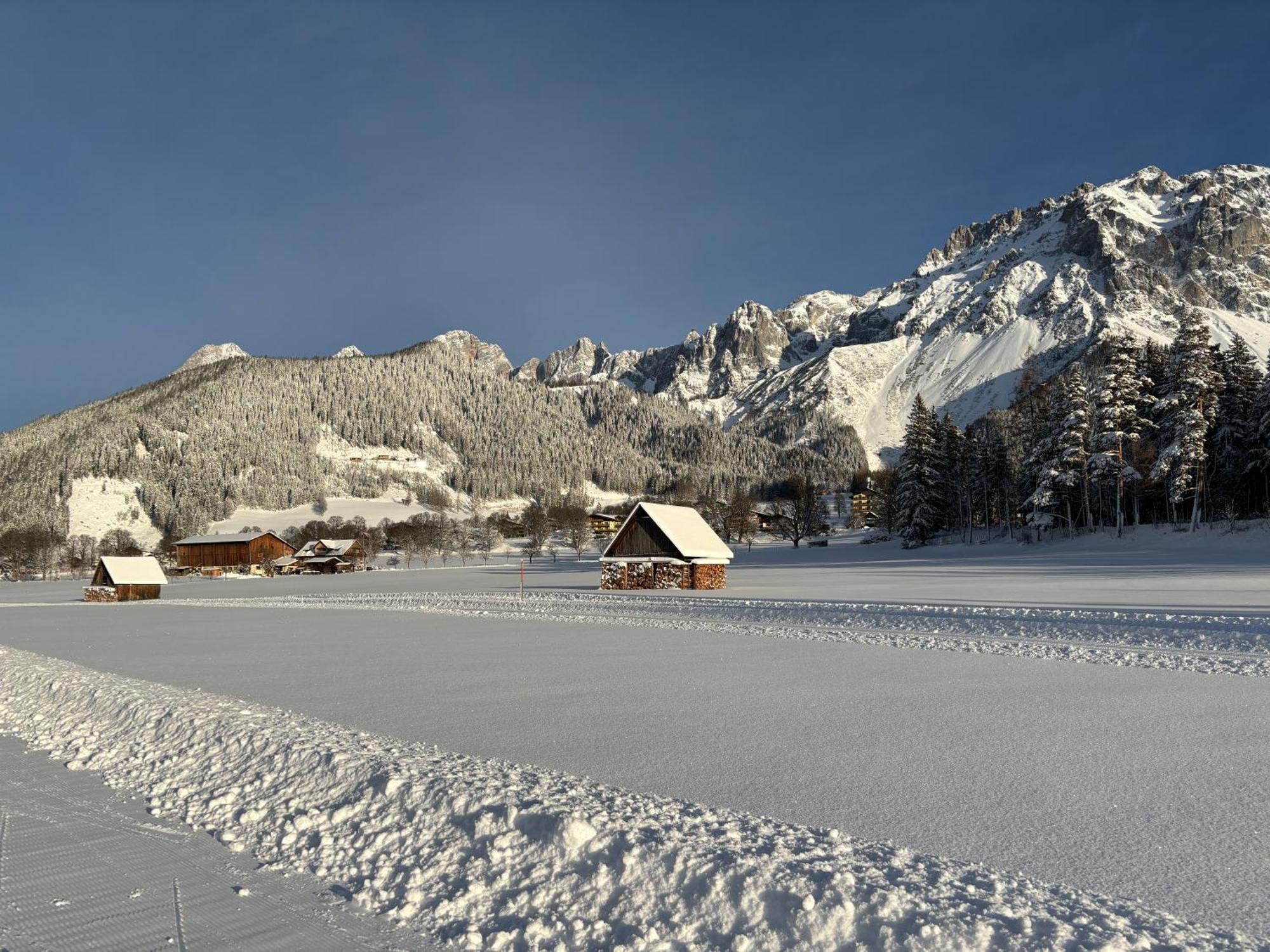 Ferienwohnung Studio Rittisberg Im Haus Sonnleitner Ramsau am Dachstein Exterior foto