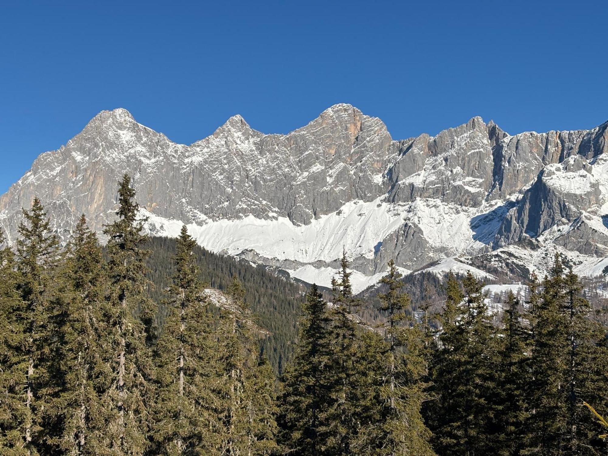 Ferienwohnung Studio Rittisberg Im Haus Sonnleitner Ramsau am Dachstein Exterior foto