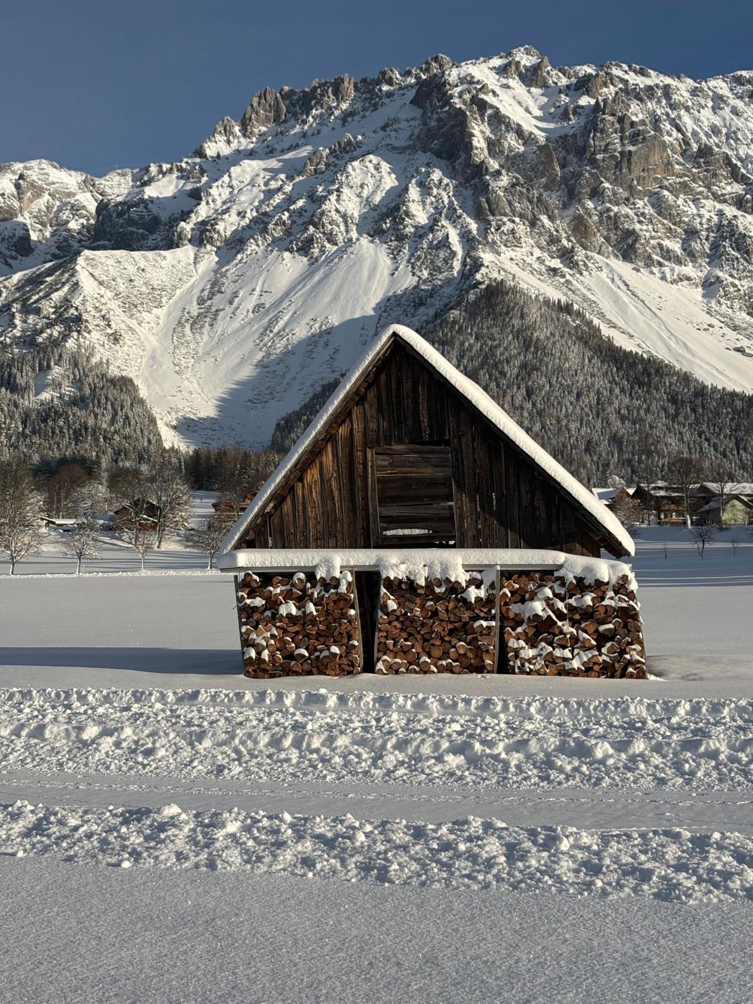 Ferienwohnung Studio Rittisberg Im Haus Sonnleitner Ramsau am Dachstein Exterior foto